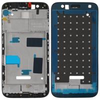Front behuizing LCD-omlijsting plaat voor Huawei G7 plus (zwart) - thumbnail
