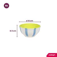 Cookinglife Soepkommen / Kommen Summer Vibes ø 14 cm - 6 stuks - thumbnail