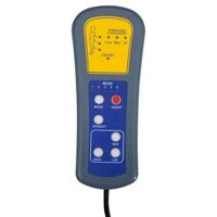 Massagestoel kunstleer cappuccinokleurig - thumbnail