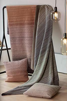 David Fussenegger David Fussenegger plaid Savona gradient/herringbone 150x200 terra