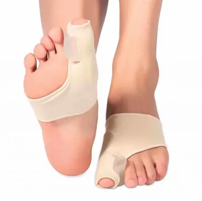 GO Medical Voorvoetsok Hallux Valgus met Bunionbeschermer - Universeel - Beige - Per paar GO Medical Voorvoetsok Hallux Valgus met Bunionbeschermer - Universeel - Beige - Per paar