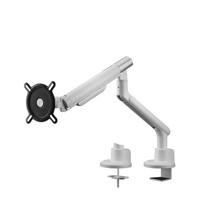 One For All Design Single white Monitor-tafelbeugel 33 cm (13) - 88,9 cm (35) Wit In hoogte verstelbaar, Kantelbaar en roteerbaar, Zwenkbaar - thumbnail