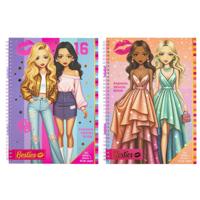 Creative Craft Group Besties fashion ontwerpboek a4 met accessoires - thumbnail
