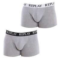 Replay - 2-pack Boxershort - Grijs - thumbnail