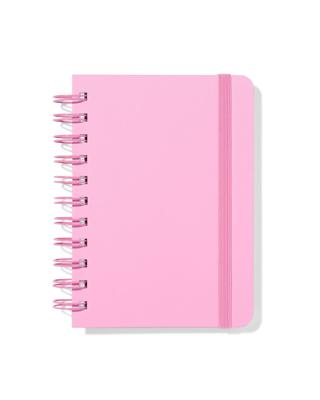 HEMA Notitieboek A6 gelinieerd roze