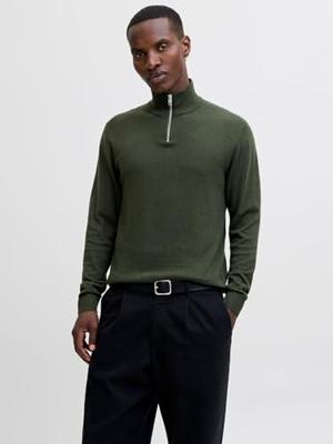 Jack - Jones Jjeemil Knit Half Zip Noos Trui Duffle Bag Jack - Jones Jjeemil Knit Half Zip Noos Trui Duffle Bag