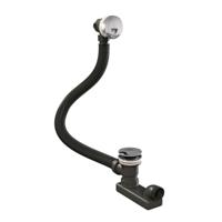 Brauer Badafvoer met Overloop in Chroom - Zonder Vulfunctie - thumbnail