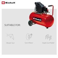 Einhell TC-AC 190/50/8 Pneumatische compressor 50 l 5 bar - thumbnail