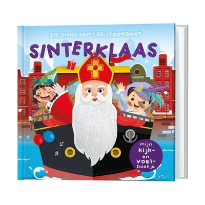 Boek Mijn Kijk en Voelboekje Sinterklaas