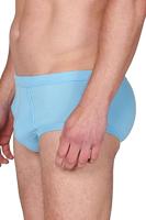 2-pak heren slip kleur, M3000 - 100% Katoen- Met gulp - Voorsluiting - Klassiek mannen ondergoed - thumbnail