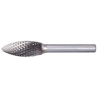 PFERD TOOLS 21103226 Freesstift Vlam Lengte 65 mm Afmeting, Ø 10 mm Werklengte 25 mm Schachtdiameter 6 mm PFERD TOOLS 21103226 Freesstift Vlam Lengte 65 mm Afmeting, Ø 10 mm Werklengte 25 mm Schachtdiameter 6 mm