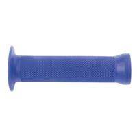 M-Wave handvat BMX 130 mm rubber blauw 2 stuks - thumbnail