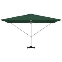 VidaXL Parasol groen 351 x 250 x 253 cm polyester en aluminium - thumbnail