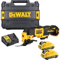 DeWalt DCS353D2-QW - 12V XR Oscillerende multitool | 2x 2.0Ah + lader | in TSTAK - DCS353D2-QW - thumbnail