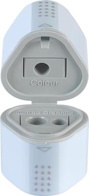 Faber Castell Puntenslijper grip trio sky blue