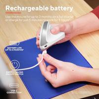 Trust BAYO+ Muis Bluetooth Optisch Wit 6 Toetsen 2400 dpi Geïntegreerd scrollwiel - thumbnail