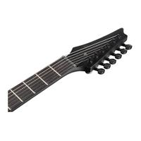 Ibanez Iron Label RGRTB621 Black Flat elektrische gitaar - thumbnail