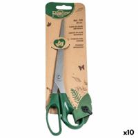 Schaar Faibo Groen Roestvrij staal Plastic 25 cm (10 Stuks) - thumbnail