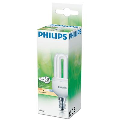 Philips Genie Spaarlamp stick 8711500801166 Philips Genie Spaarlamp stick 8711500801166