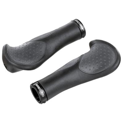 Ergotec handvatten "frisco 2" grip ergotec "frisco 2" kraton/gel,pair,bl./grey