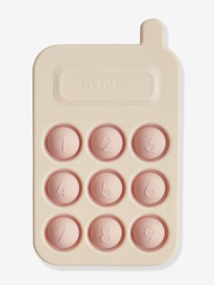Pop-it telefoon - MUSHIE rozen Pop-it telefoon - MUSHIE rozen