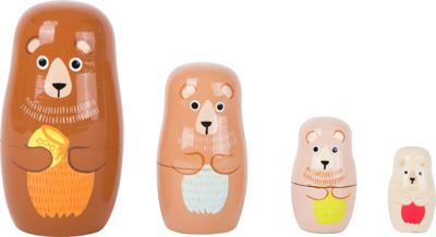 Small Foot - houten matroesjka poppen beren familie