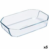 Ovenschaal Pyrex Inspiration Transparant Glas Rechthoekig 30 x 20 x 6,45 cm (5 Stuks) - thumbnail
