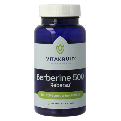 Vitakruid Berberine 500 Rebersa® 97-102% berberine zouten 60