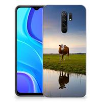 Xiaomi Redmi 9 | TPU Hoesje | Koe - thumbnail