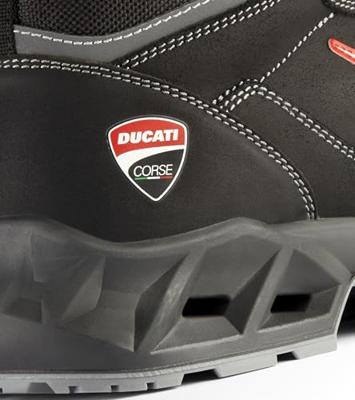 Diadora Werkschoen Shark Engine Mid 181227 S3S | Zwart/Rood | Maat 40 - 8053607618583