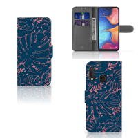 Samsung Galaxy A20e Hoesje Palm Leaves - thumbnail
