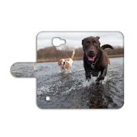 LG K4 Uniek Boekhoesje Labrador - thumbnail