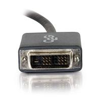 C2G 2m DisplayPort manspersoon to Single Link DVI-D manspersoon Adapter kabel - Zwart - thumbnail