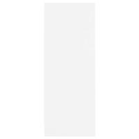 Schoenenkast 60x35x92 cm spaanplaat wit - thumbnail