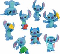 Disney Stitch figurenset 8-delig - thumbnail