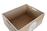 Decoratieve Doos DKD Home Decor Natuurlijk Hout MDF Spiralen Mediterrane 50 x 40 x 22,5 cm - thumbnail