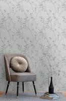 AS Creation Pure Elegance - Grijs - Floral - 397674 - thumbnail