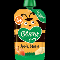 Olvarit Knijpfruit Appel Banaan 6+ Maanden 100 g bij Jumbo - thumbnail