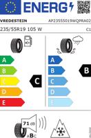 Vredestein Quatrac pro xl 235/55 R19 105W VR2355519WQTPROXL - thumbnail