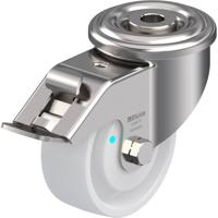 Blickle LEXR-PO 80KAD-FI Zwenkwiel met rem Wieldiameter: 80 mm Draagvermogen (max.): 150 kg 1 stuk(s) - thumbnail