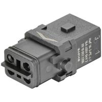Connector Han 1A-3+PE-C-f 09100033306 HARTING 1 stuk(s) Piece - thumbnail