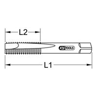 KS Tools 3312050 Handtapset Metrisch M5 x 0.8 Rechtslopend Staal 1 stuk(s) - thumbnail