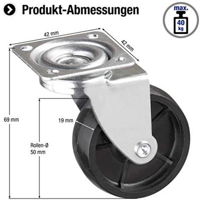 Metafranc Zwenkwiel 50Mm Ku Zw W - WU0800550