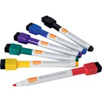Whiteboardmarker nobo mini assorti 6 stuks - thumbnail