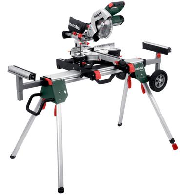 Metabo Afkortzaag KGS 216 M met trekfunctie | nieuwste model + KSU 251 onderstel - 691213000 Metabo Afkortzaag KGS 216 M met trekfunctie | nieuwste model + KSU 251 onderstel - 691213000