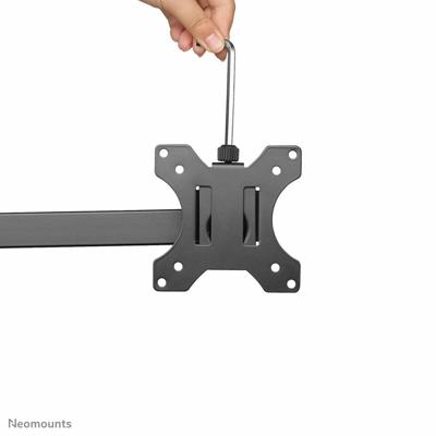 Neomounts FPMA-D550D4BLACK Monitor-tafelbeugel 4-voudig 33,0 cm (13) - 81,3 cm (32) Zwart Kantelbaar, Roteerbaar, Zwenkbaar