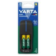 Varta Mini Lader Batterijlader Incl. oplaadbare batterijen NiMH AAA (potlood), AA (penlite) - thumbnail