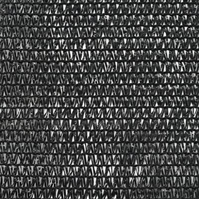 VidaXL Tennisscherm 1x25 m hdpe zwart VidaXL Tennisscherm 1x25 m hdpe zwart
