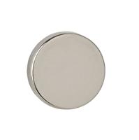 MAUL neodymium schijfmagneet, ft 12 x 3 mm, trekkracht 2,5 kg, zilver, blister van 10 stuks - thumbnail
