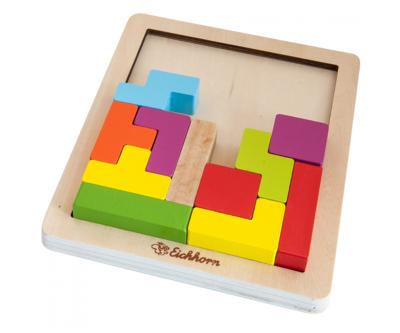 Eichhorn houten vormenspel